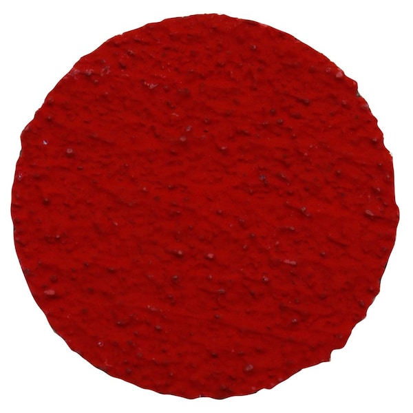 Shark Industries 2" Red Ceramic Cloth Back Grinding Discs Rolock 36 Grit - 25 Pk 12651 - main